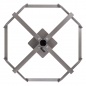 Preview: Doppler Schirmständer Plattenständer für Alu Expert 50mm Aufsatzrohr